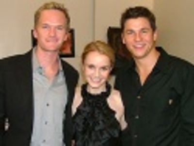 Neil Patrick Harris, Kate Reinders and David Burtka Photo