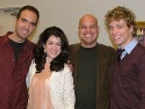 David Kirshenbaum, Sarah Stiles, Jayson Raitt and Barrett Foa Photo