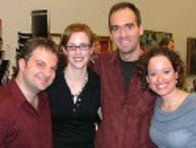 Vadim Feichtner, Carmel Dean, David Kirshenbaum and Lynne Shankel Photo