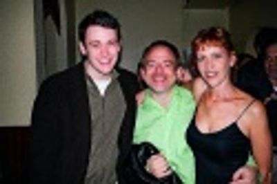 Michael Arden, Marc Shaiman and Ellen Greene Photo