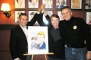 Press reps Rick Miramontez and Richard Hillman of O&M Photo