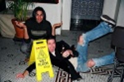Sriram Ganesan and Scott Allgauer (some captions just write themselves...) Photo
