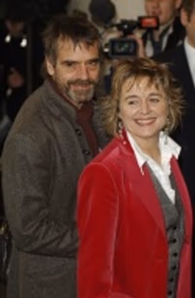 Jeremy Irons and wife Sinead Cusack Photo