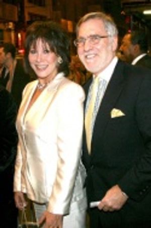 Michele Lee and husband/TV producer Fred Rappaport Photo