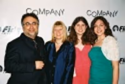 Richard Frankel (Producer) with his family Photo