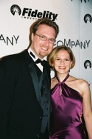 Onstage Couple Matt Castle (Peter) and Amy Justman (Susan) Photo
