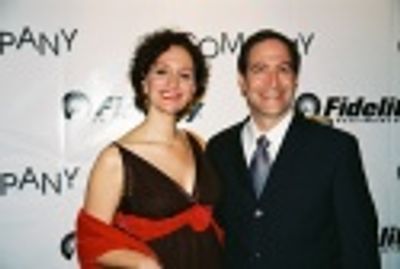 Onstage Couple Barbara Walsh and Bruce Sabath (Larry) Photo