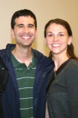 John Cariani and Sutton Foster Photo