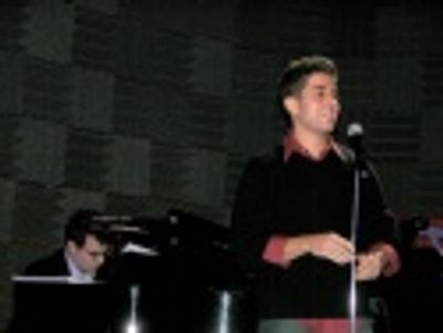 John Young (with Brian Lowdermilk on the piano) sings
"As If You Never Said Goodbye" Photo