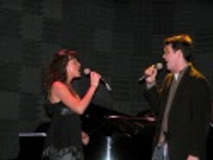 Sharing the Joe's Pub stage again are Jenna Leigh Green
and Michael Arden (both from Photo