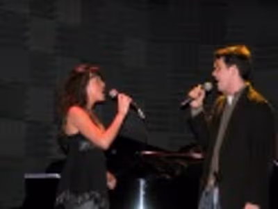 Sharing the Joe's Pub stage again are Jenna Leigh Green
and Michael Arden (both from Photo