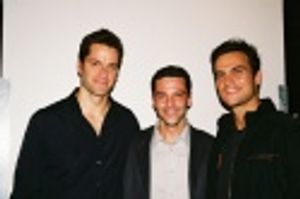 A United 93 reunion, Peter Hermann, David Alan Basche and Cheyenne Jackson Photo