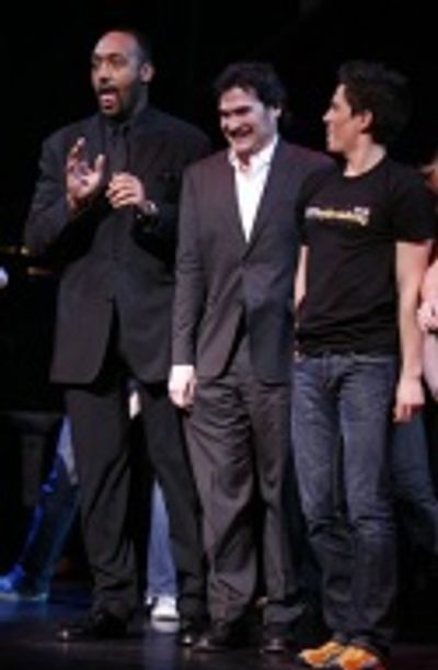 Jesse L. Martin and Billy Crudup with cast member Photo