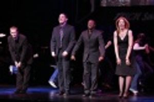  Matthew Morrison, Steve Kazee, Sean Patrick Thomas and Abigail Rose Soloman Photo