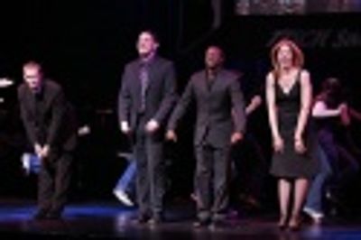  Matthew Morrison, Steve Kazee, Sean Patrick Thomas and Abigail Rose Soloman Photo
