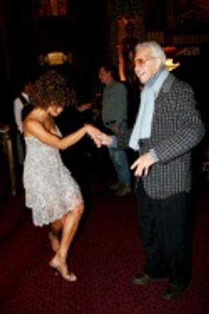 Valarie Pettiford and Mr. Blackwell Photo