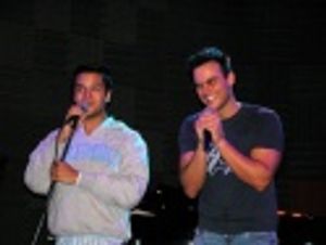 Jai and Cheyenne having fun with their duet Photo