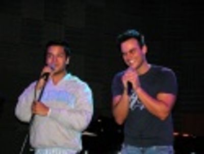 Jai and Cheyenne having fun with their duet Photo