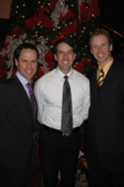 James Patterson, Chad Harlow and Colin Bradbury Photo