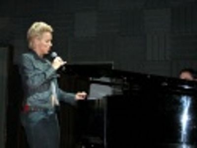 Alice Ripley working with Musical Director (the amazing)
Mark Hartman Photo
