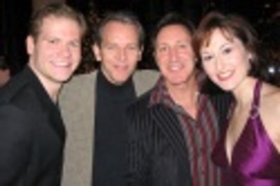 Austin Eyer, Stephen Bogardus, Steven Freeman (Music Director) and Cara Kjellman Photo