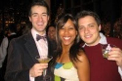 Matthew Schneider, Lisa Ramey and David Ruttura (Asst. Director) Photo