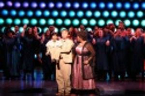 Jay Johnson and Bob with cast Photo