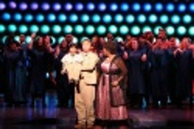 Jay Johnson and Bob with cast Photo