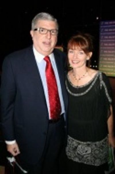 Marvin Hamlisch and Lari White Photo