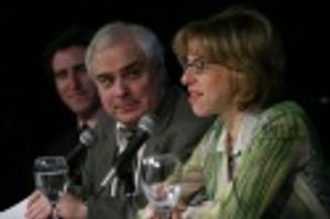 Paul Rudnick, Peter Filichia and Jackie Hoffman Photo