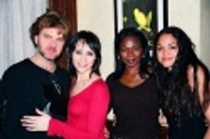 Kevin Anderson (Taylor Collins), Eden Espinosa (Brooklyn), Ramona Keller (Paradice) a Photo