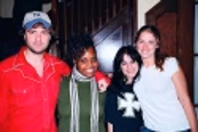 Manoel Felciano (Vocalist/u/s Taylor), Haneefah Wood (Vocalist/u/s Paradice), Caren L Photo