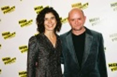 Amanda Posey and Nick Hornby (High Fidelity is based on his novel) Photo