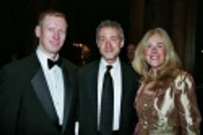 MacDowell Colony Resident David Macy, Scott Frankel and MacDowell Colony Executive Di Photo