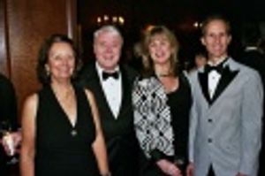 Victoria Campbell Kirsten, Bobby White, guest and Brandon Fradd Photo