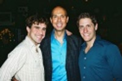 Josh Walden, our new star - Richie Ridge and Kurt Domoney Photo