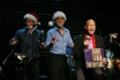 The "Jingle Boys", Kurt Domoney & Josh Walden - provided back up for many of the
eve Photo