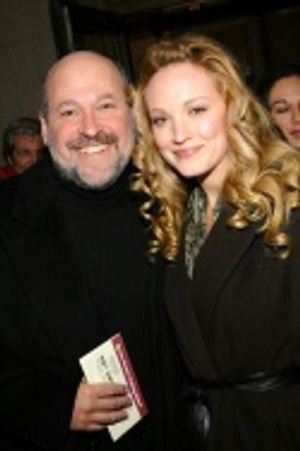 Frank Wildhorn and Brandi Burkhardt Photo