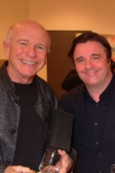 Terrence McNally and Nathan Lane Photo