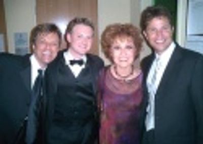 
JC, Johnny Rodgers, Carol Lawrence and Brian Lane Green Photo