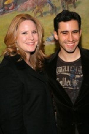 Alison Franck and John Lloyd Young Photo
