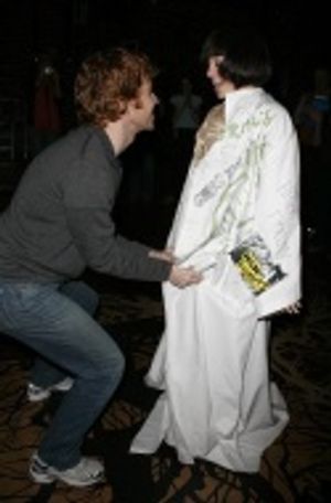 Paul Castree and Krysta Rodriguez Photo