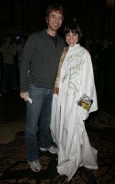 Paul Castree and Krysta Rodriguez Photo