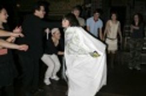 Krysta Rodriguez with Michael Mayer and cast Photo