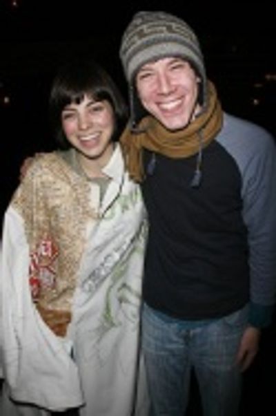 Krysta Rodriguez and John Gallagher Jr. Photo