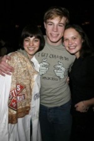 Krysta Rodriguez, Jonathan B. Wright and Lauren Pritchard Photo