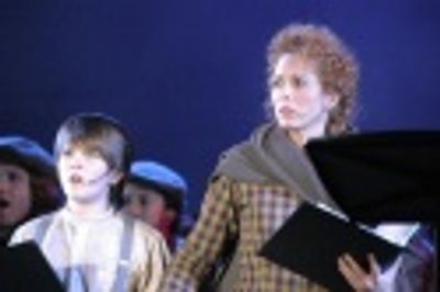 Struan Erlenborn (David) and Carolee Carmello (Rebecca) Photo