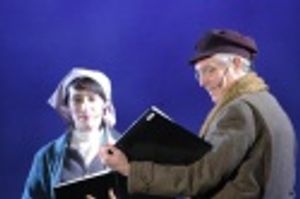 Eden Espinosa (Bella) and Michael Rupert (Avram) Photo