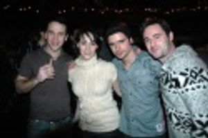 Zach Hensler, Eden Espinosa, Robb Sapp, and Max von Essen Photo