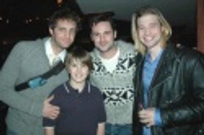 Colin Hanlon, Struan Erlenborn, Max von Essen and Brandon Ruckdashel Photo